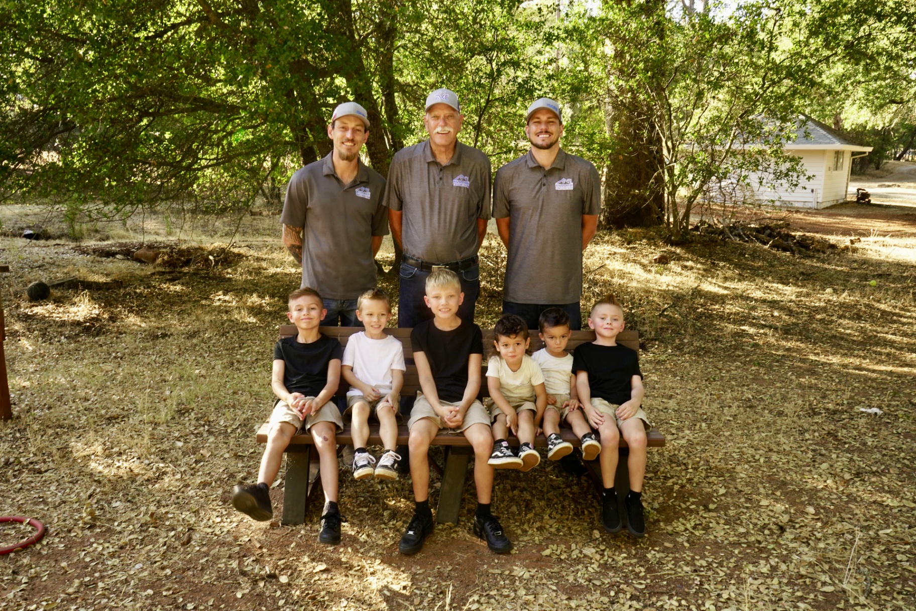 Roof Geeks family — three generations of roofers with the next generation